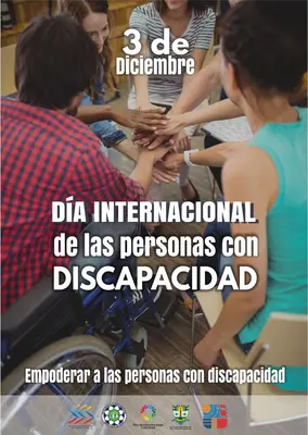 Día internacional de las personas en condición de discapacidad.