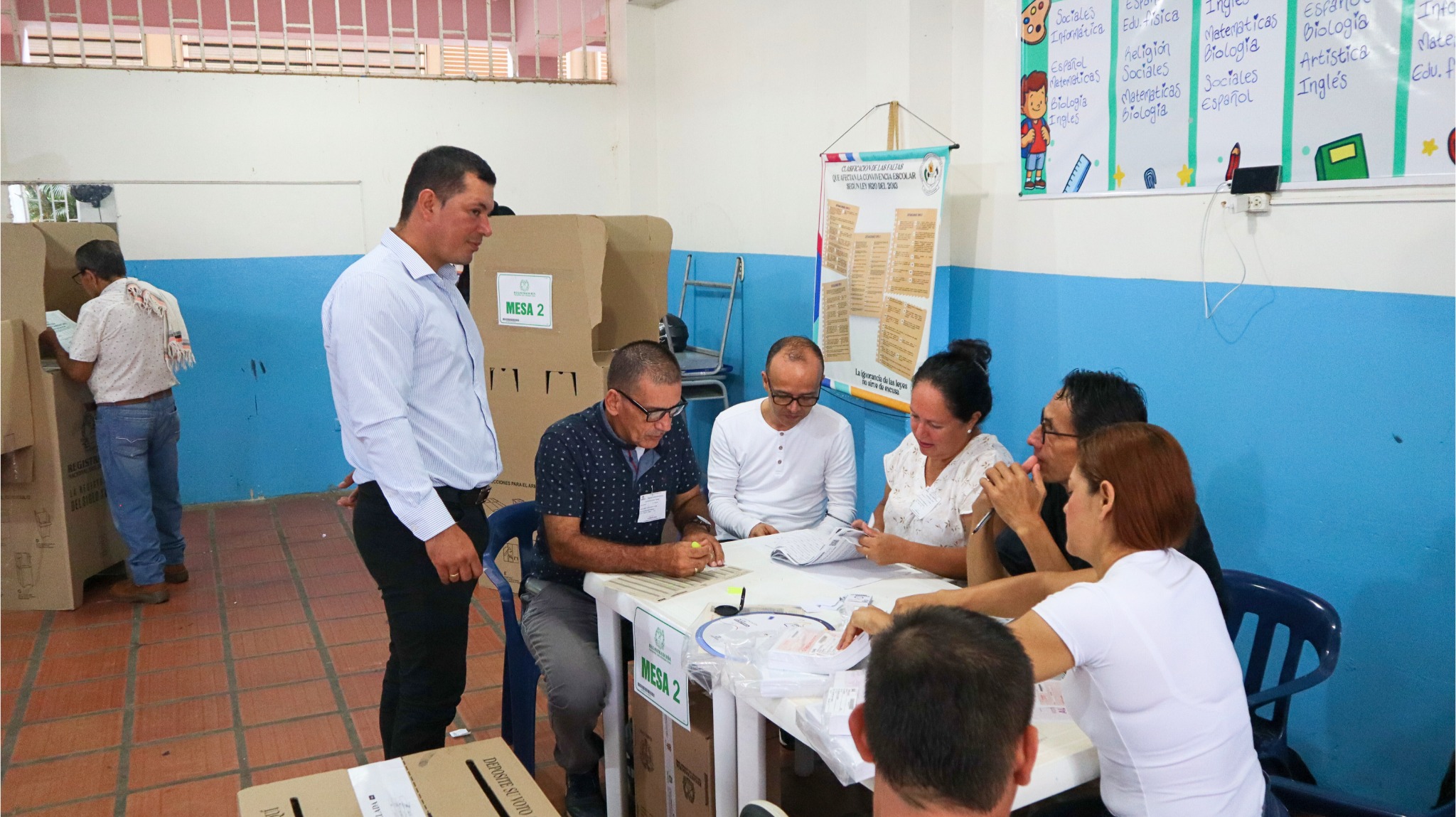 Se realizó apertura de la jornada de elecciones territoriales 2023.